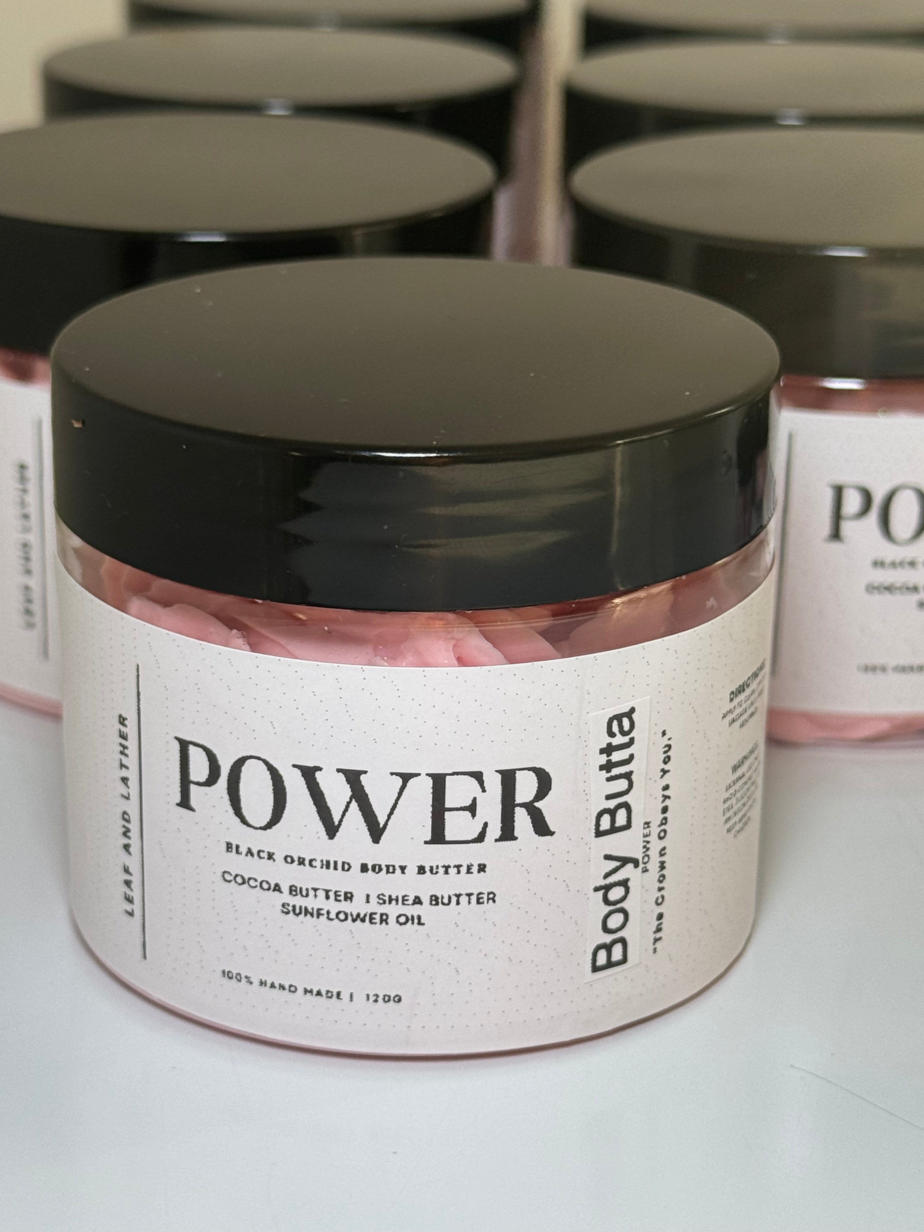 POWER — Obsidian Noir inspired Body Butter