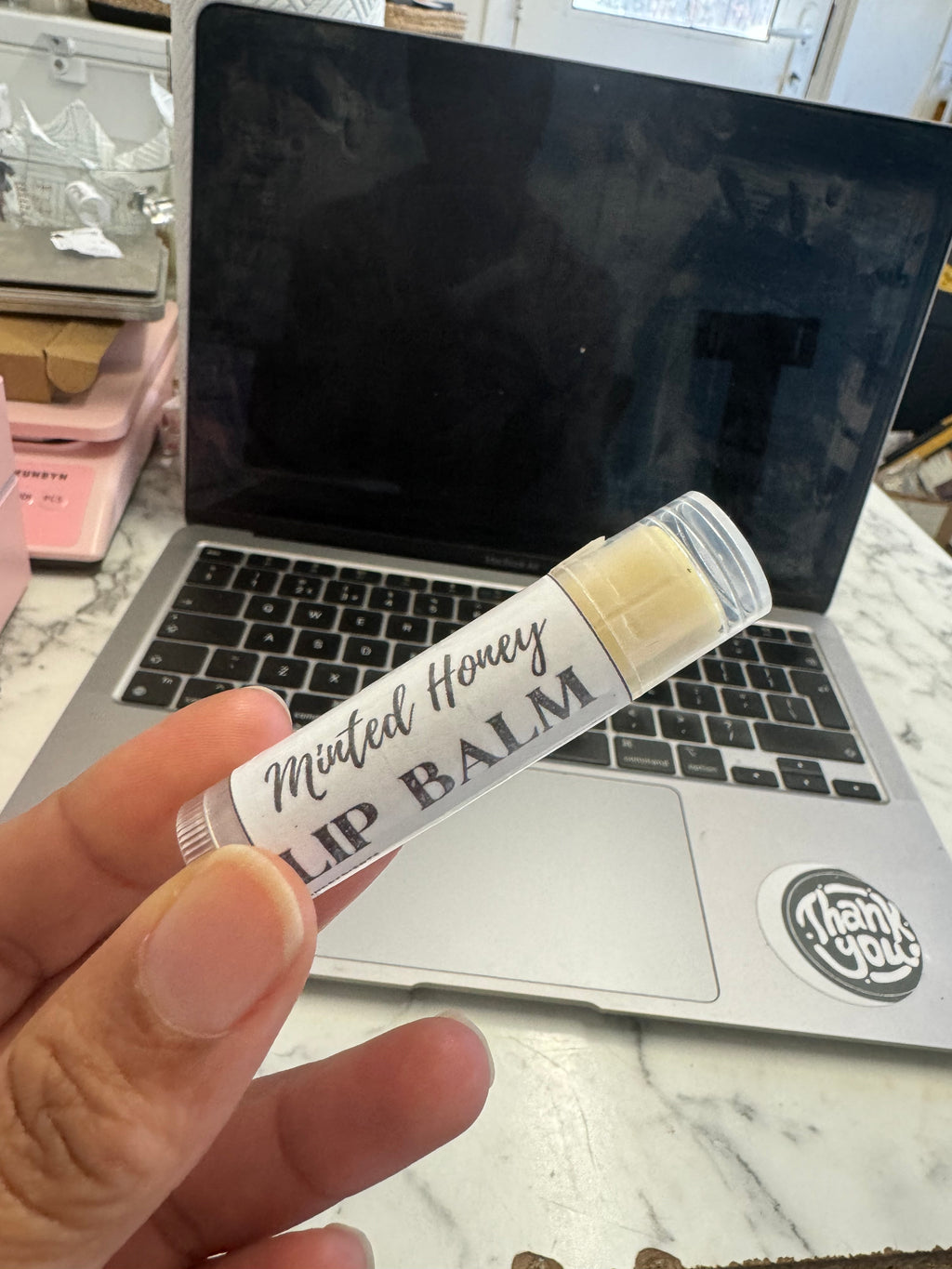 Tallow Lips– Minted Honey Regenerative Lip Balm
