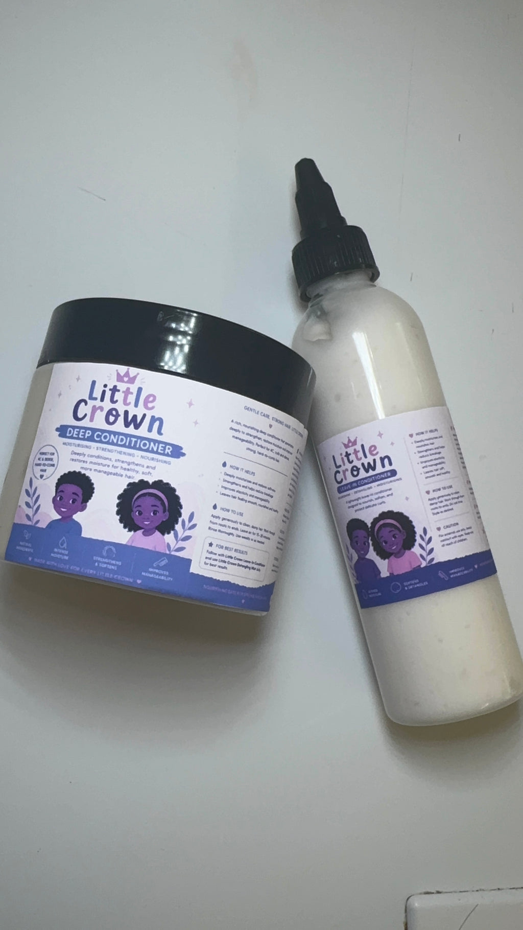 Little Crown Hair Care Bundle the KURLIZES range