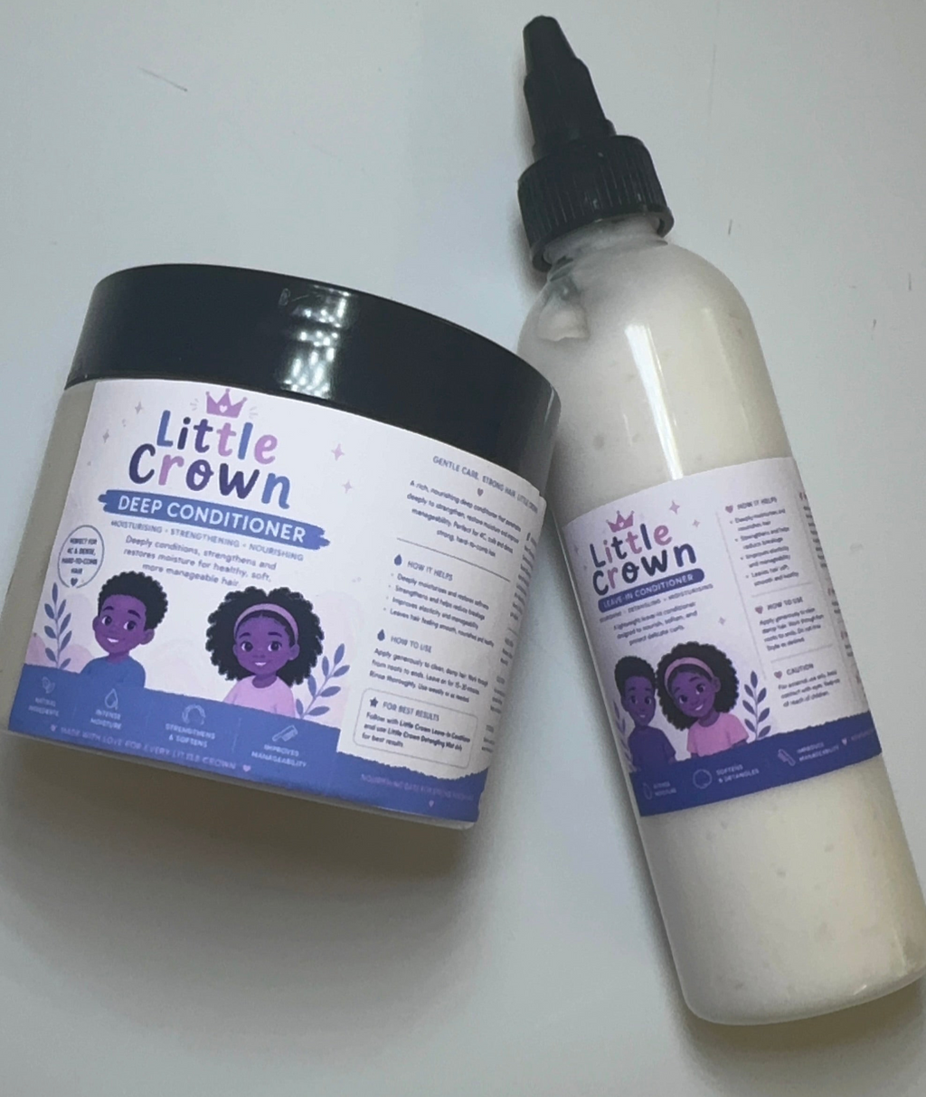 Little Crown Hair Care Bundle the KURLIZES range