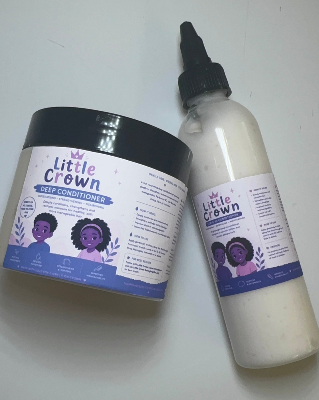 Little Crown Hair Care Bundle the KURLIZES range