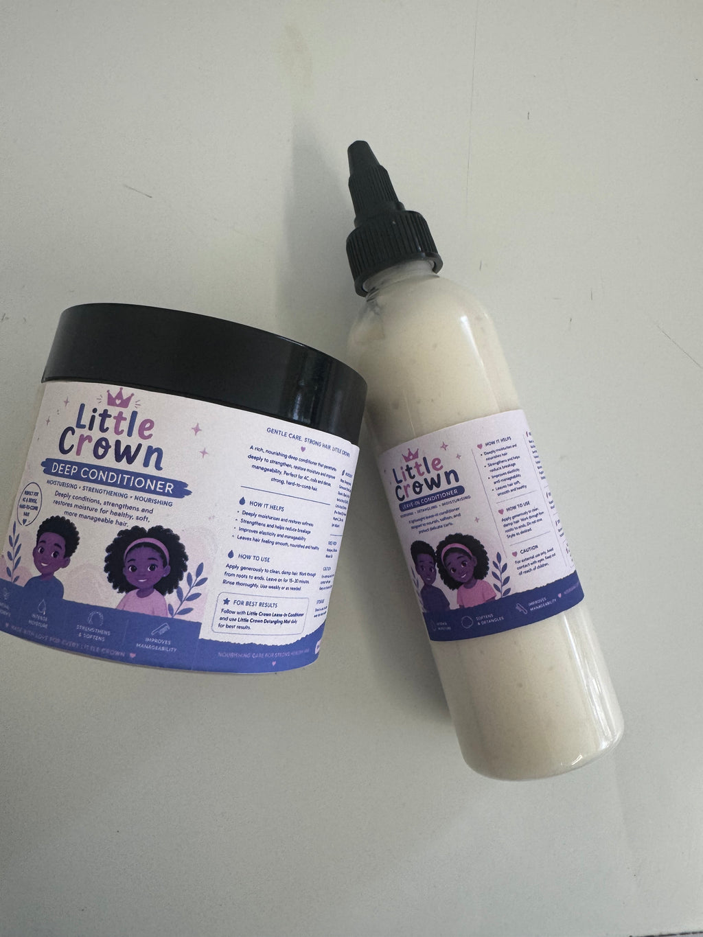 Little Crown Hair Care Bundle the KURLIZES range