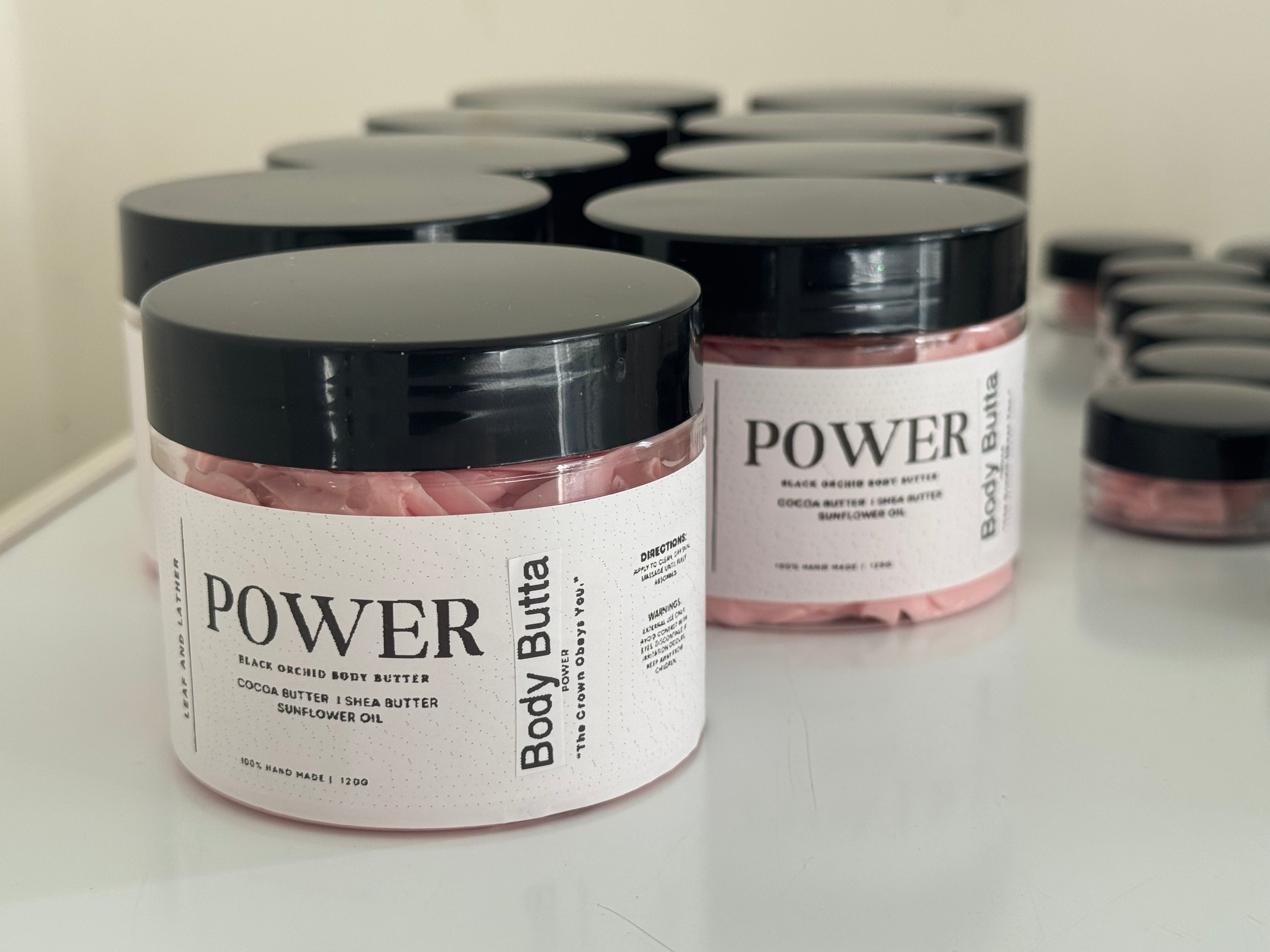 POWER — Obsidian Noir inspired Body Butter